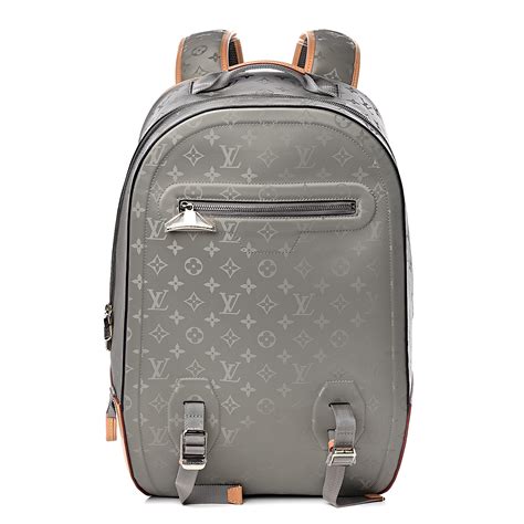 louis vuitton backpack monogram titanium|louis Vuitton Monogram ellipse backpack.